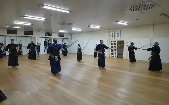 Foto do dojo Matsuoka Budokai